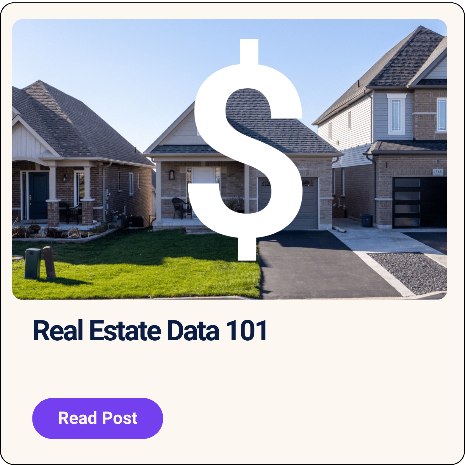 Real Estate Data