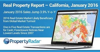 Real Property Report - California, January 2016