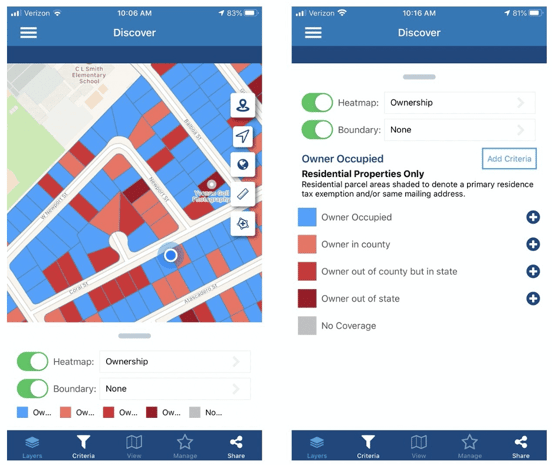 Mobile Heatmap-t