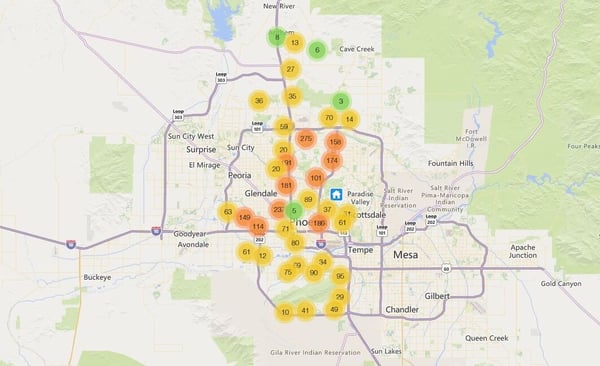 Identify local real estate investors in your market