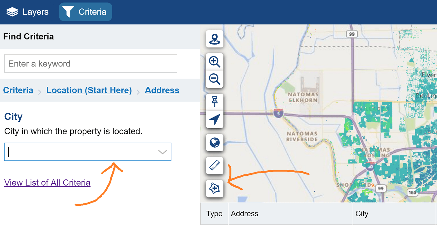 Grow your property management business by first setting the city criteria for where you want to more clients.