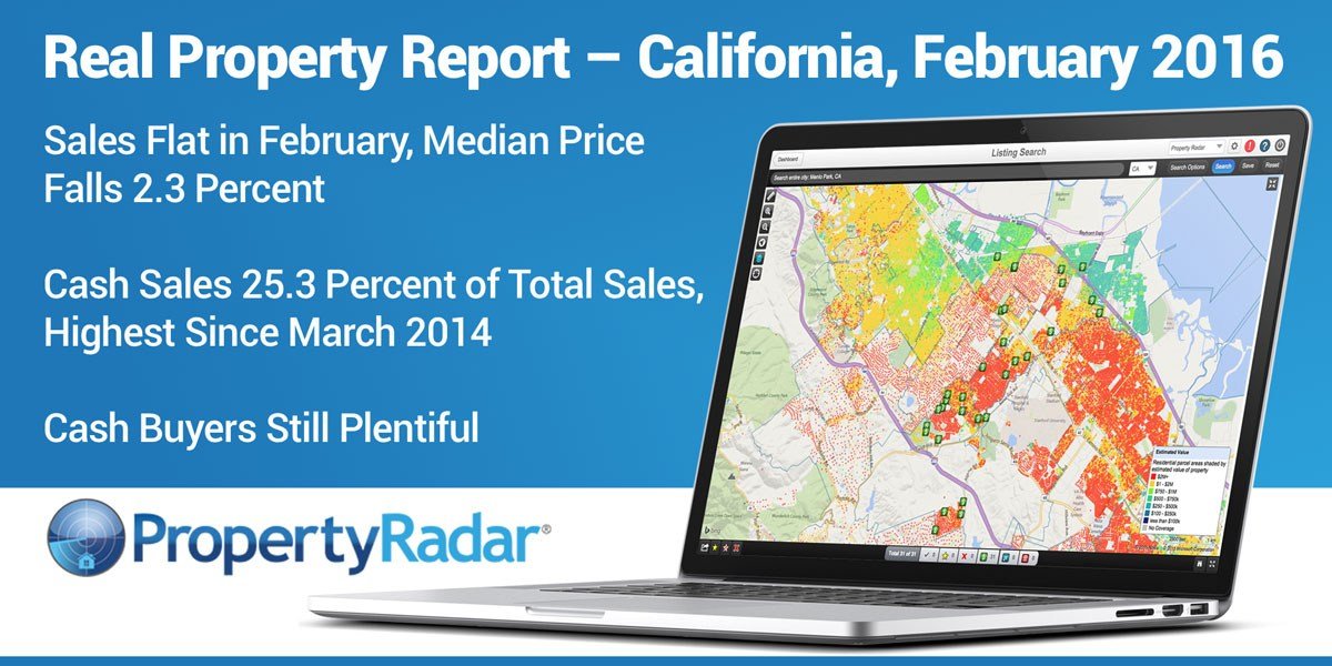 Real Property Report - California, February 2016