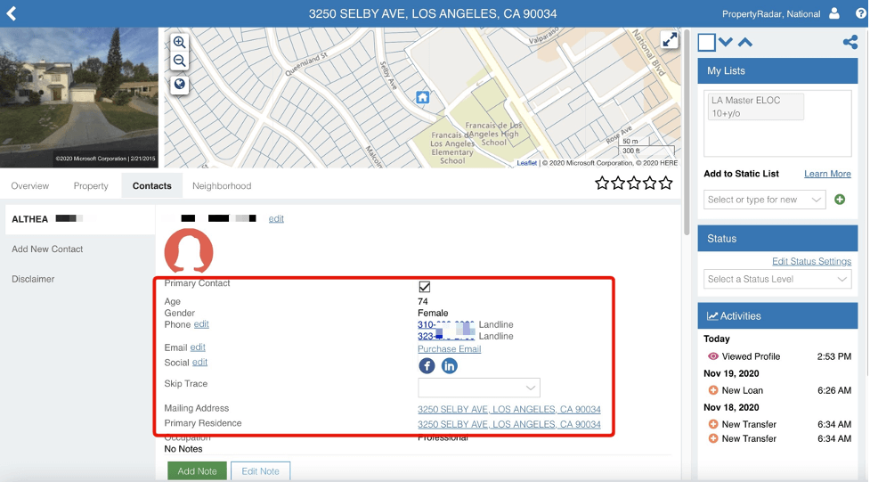 solar leads with owner details